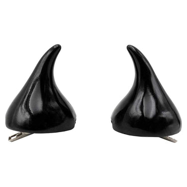 Horror Hair Horns - Black - Kreepsville